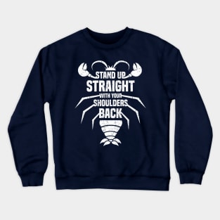 Jordan Peterson | Stand Straight Shoulders Back Crewneck Sweatshirt